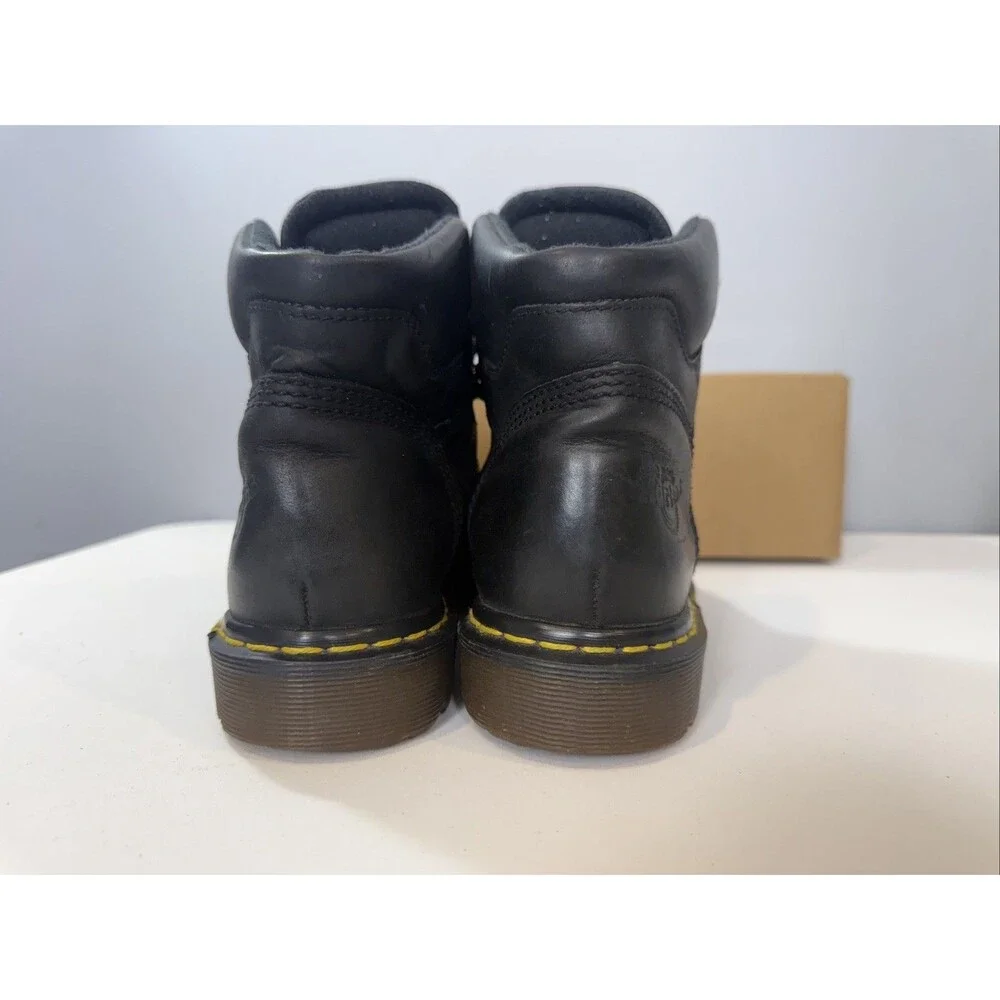 Dr Martens Industrial Soft Toe Boots 7735 AW004 Black Size 8
